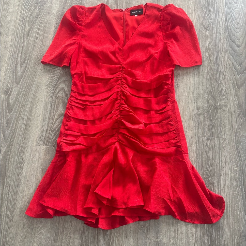 80s Style Ruched Dress